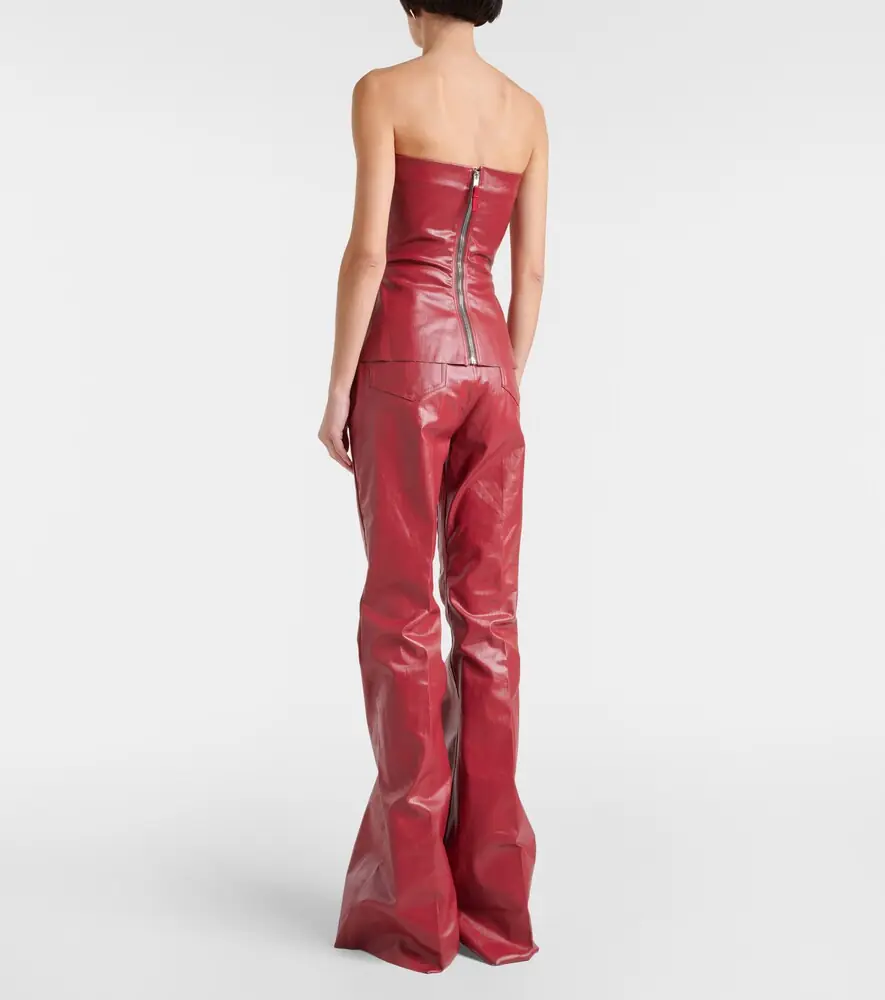 Rick Owens Coated denim corset top | Thumbnail 5 Rick Owens Coated denim corset top | Thumbnail 5