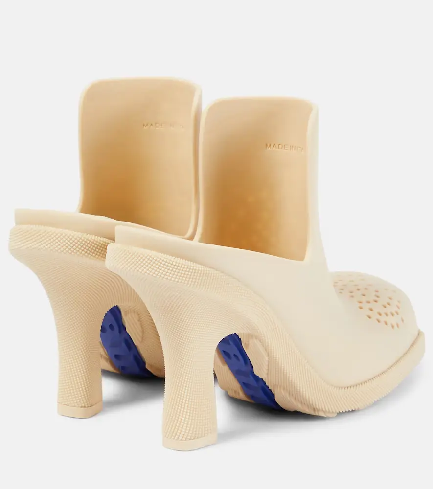 Burberry Highland rubber mules | Thumbnail 4