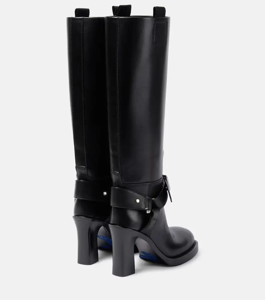Burberry Stirrup leather knee-high boots | Thumbnail 4 Burberry Stirrup leather knee-high boots | Thumbnail 4