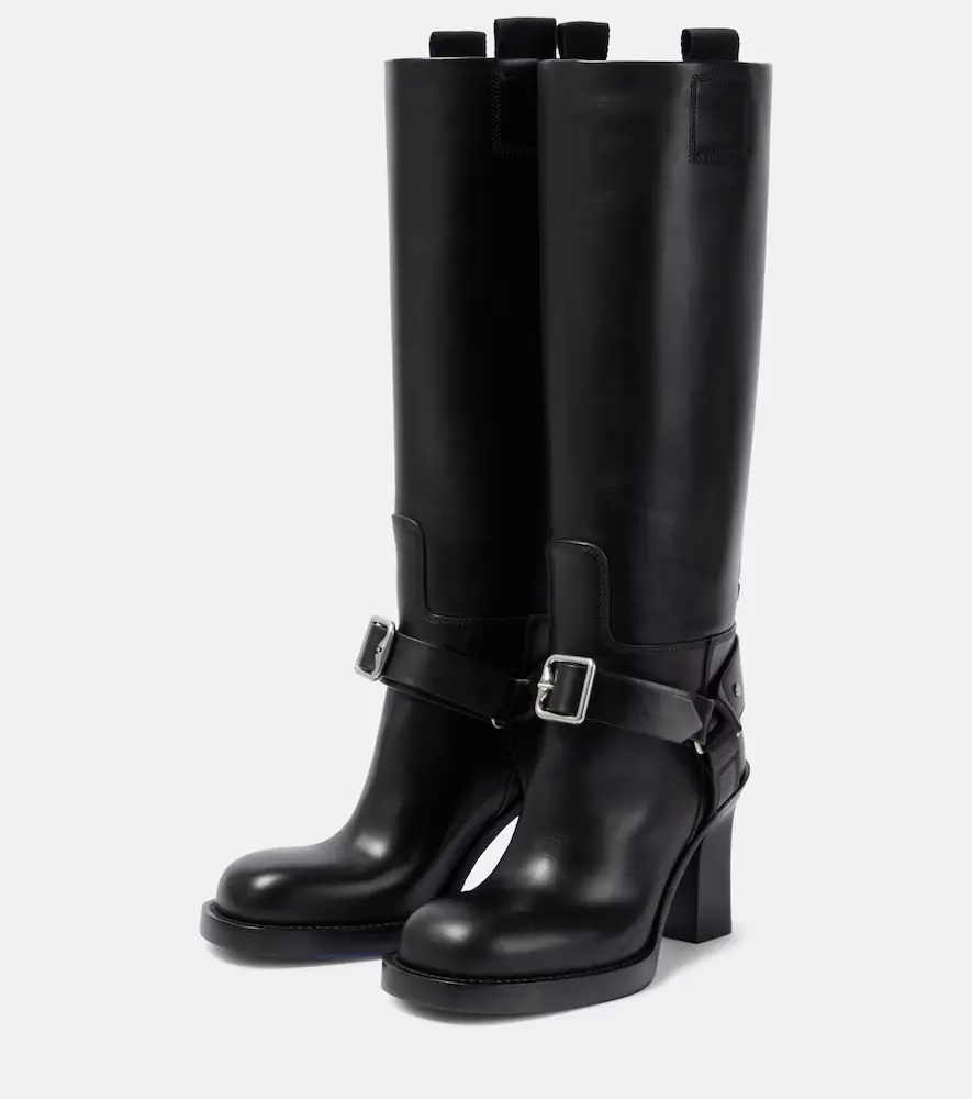 Burberry Stirrup leather knee-high boots | Thumbnail 5 Burberry Stirrup leather knee-high boots | Thumbnail 5