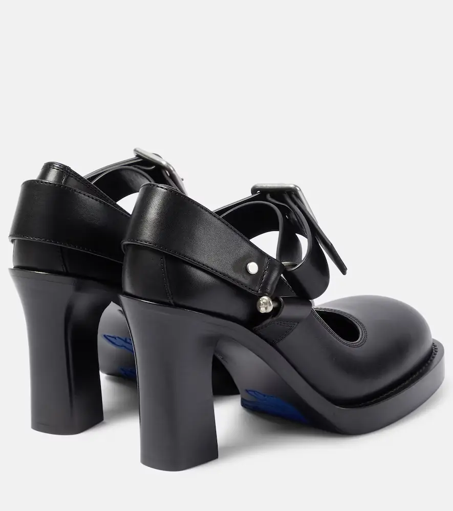 Burberry 85 leather pumps | Thumbnail 4
