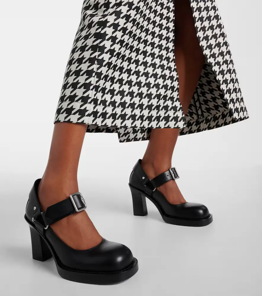 Burberry 85 leather pumps | Thumbnail 6