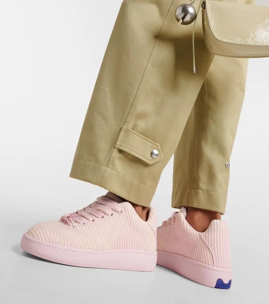 Burberry New Trainer checked canvas sneakers | Thumbnail 6