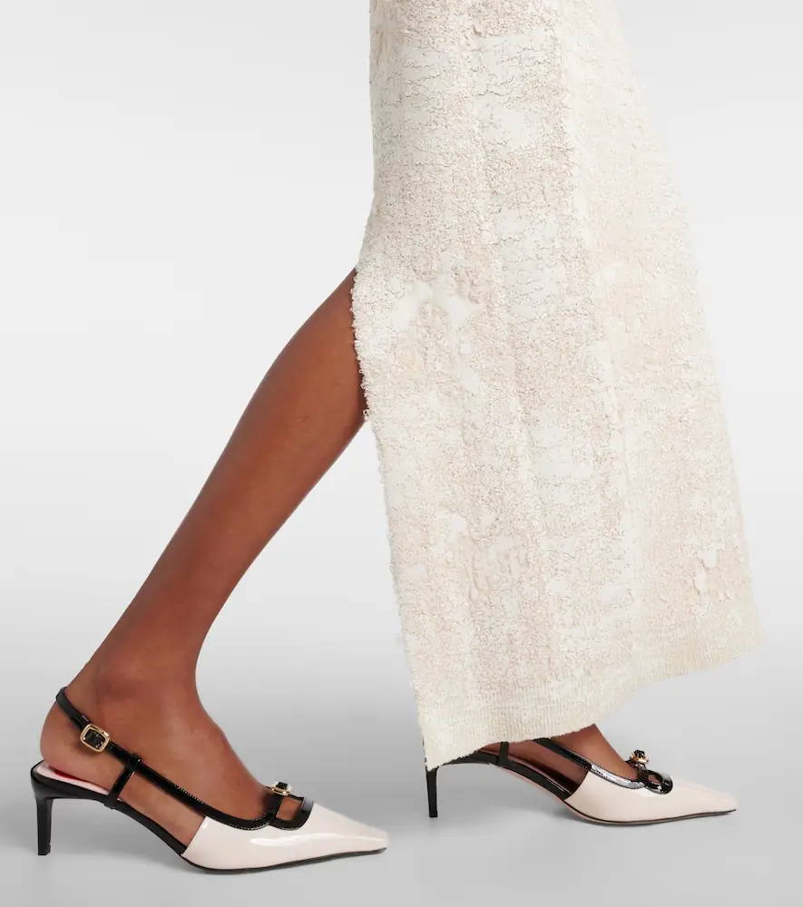 Roger Vivier Viv' Canard patent leather slingback pumps | Thumbnail 5 Roger Vivier Viv' Canard patent leather slingback pumps | Thumbnail 5