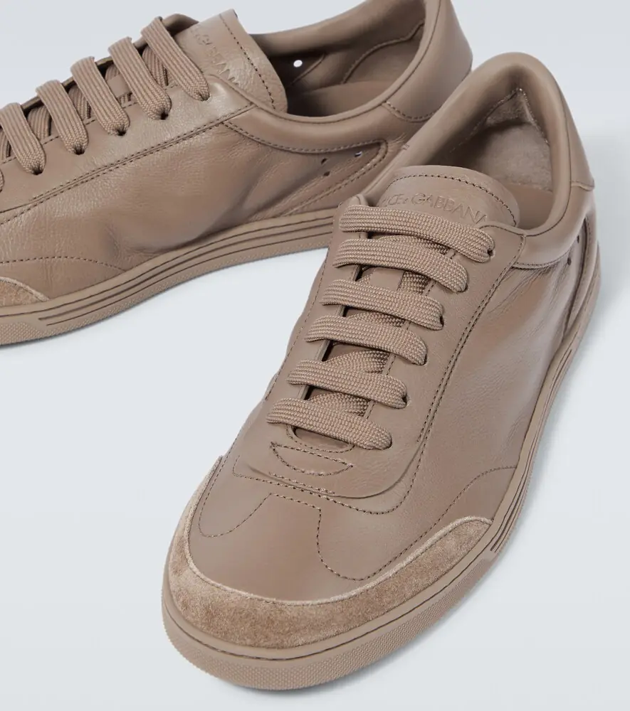 Dolce & Gabbana Saint Tropez leather sneakers | Thumbnail 4 Dolce & Gabbana Saint Tropez leather sneakers | Thumbnail 4