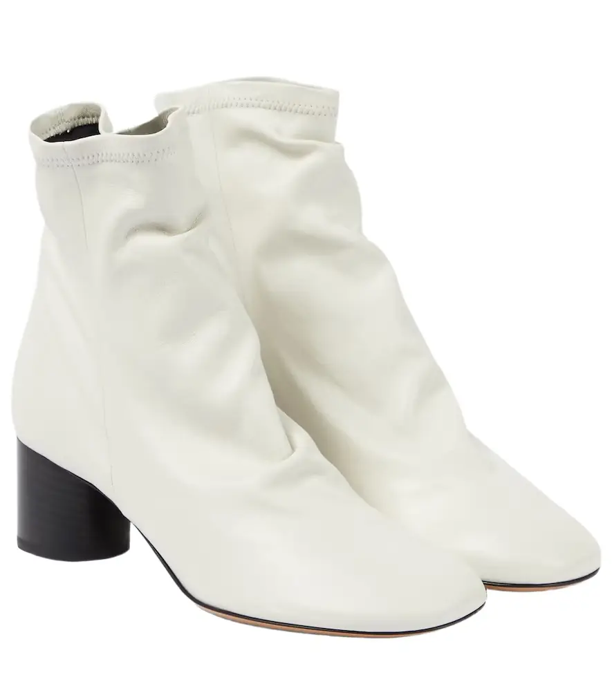 Isabel Marant Laeden leather ankle boots