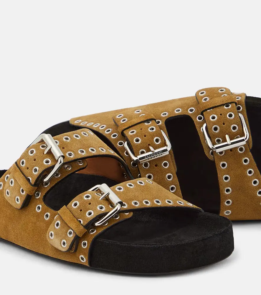 Isabel Marant Lennyo studded suede sandals | Thumbnail 3 Isabel Marant Lennyo studded suede sandals | Thumbnail 3