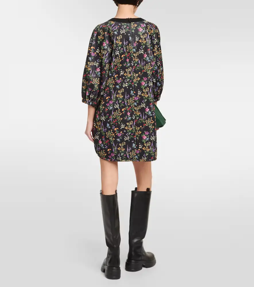 Max Mara Billy floral jersey minidress | Thumbnail 5