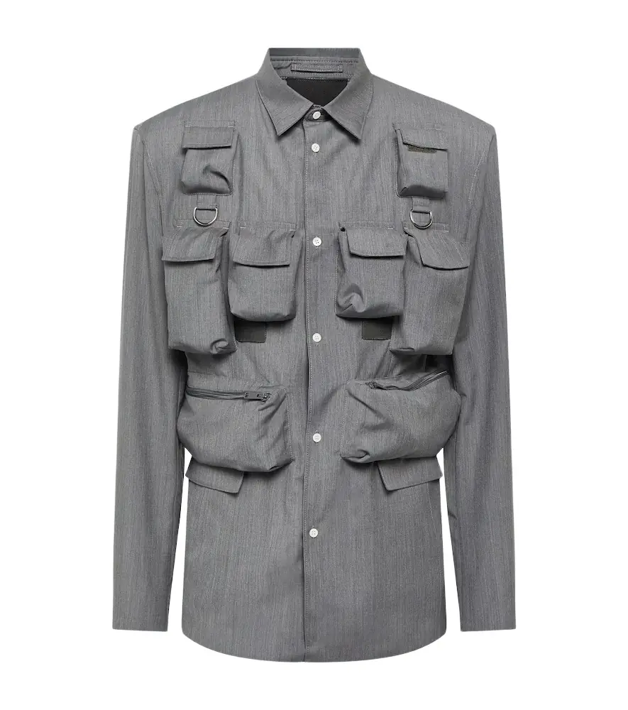 Prada Wool and mohair shirt | Image 1 Prada Wool and mohair shirt | Image 1