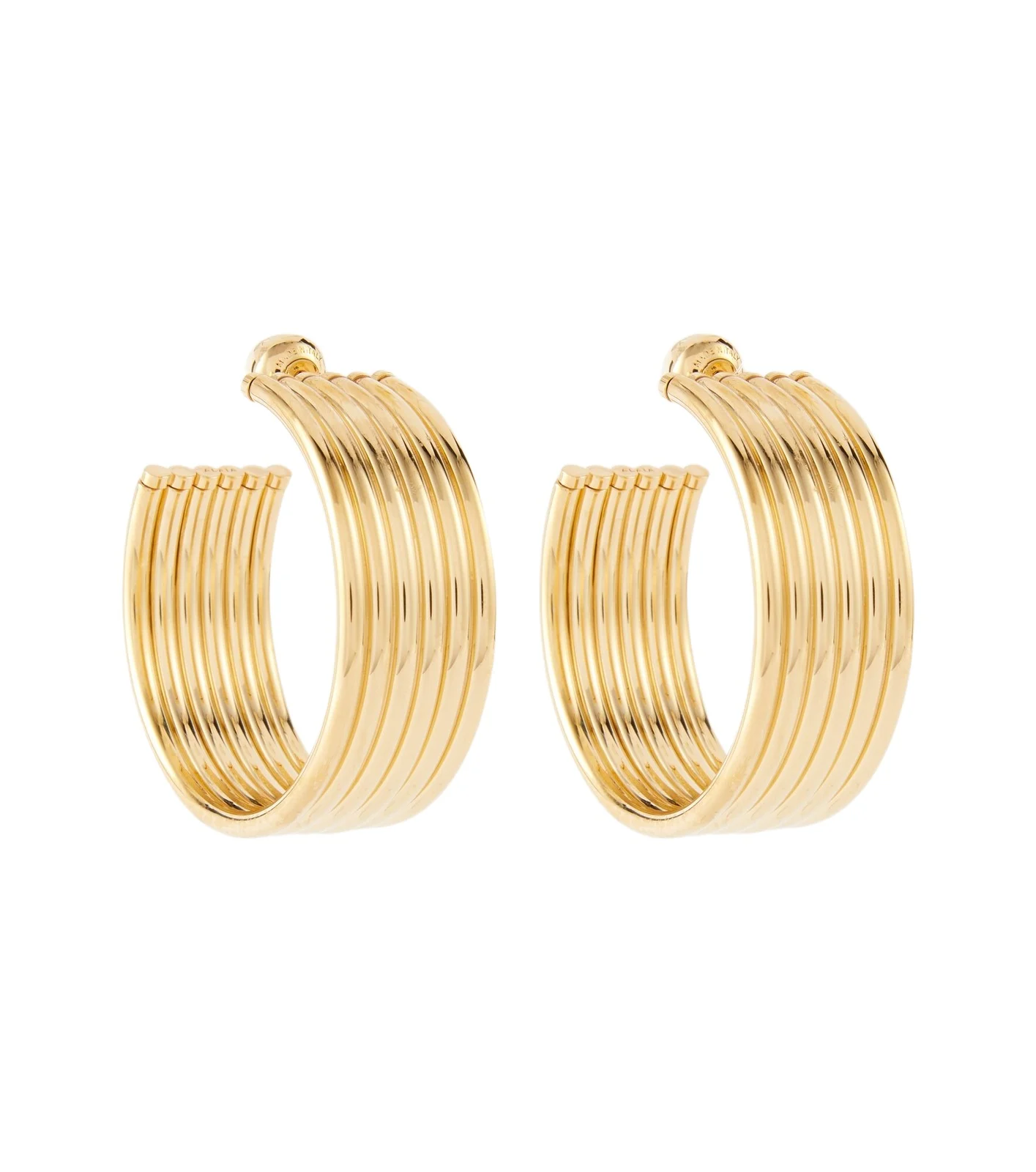 ALAÏA ALAÏA Loop hoop earrings