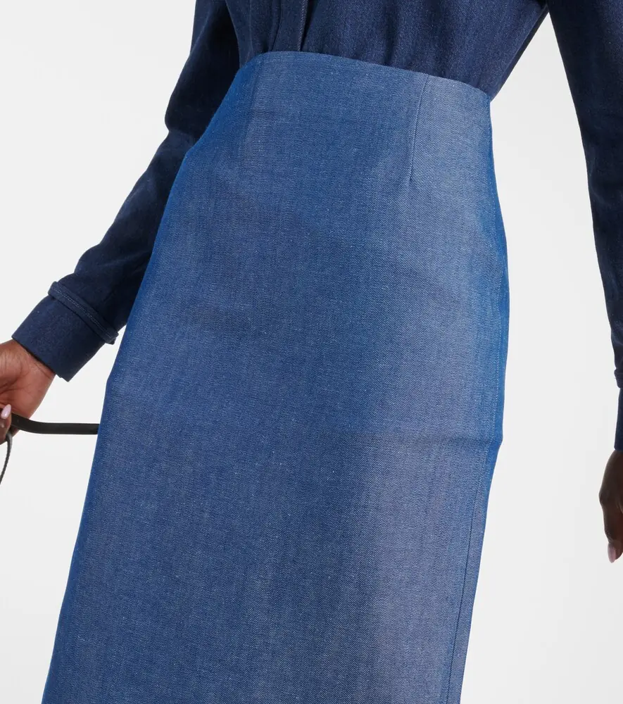 Gabriela Hearst Manuela wool and linen maxi skirt | Thumbnail 3 Gabriela Hearst Manuela wool and linen maxi skirt | Thumbnail 3