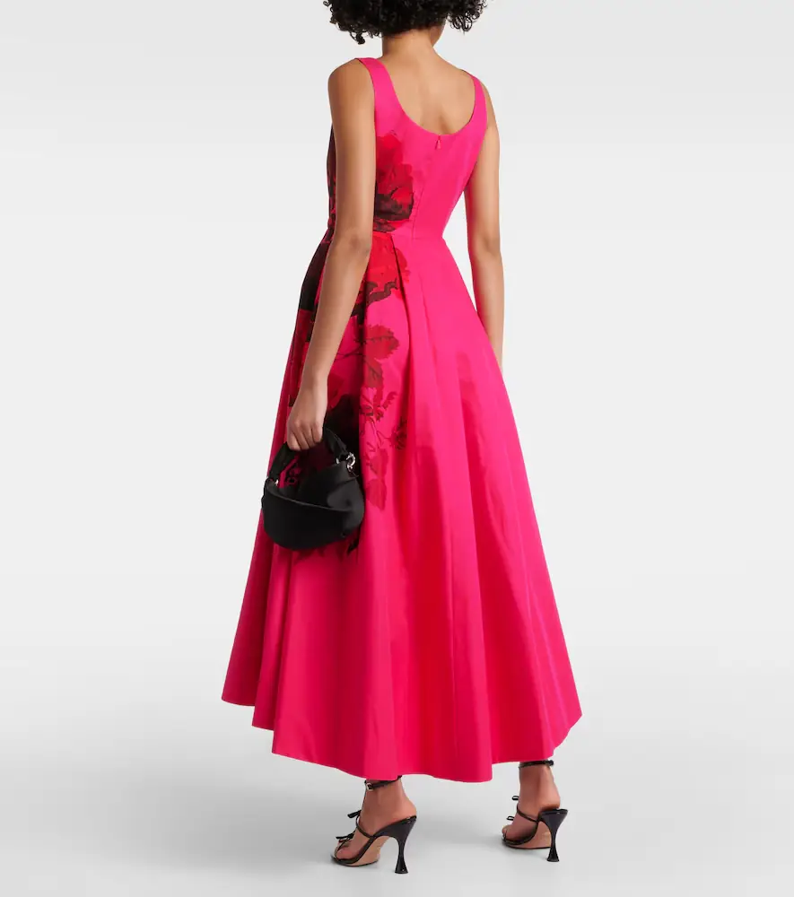 Erdem Floral cotton faille maxi dress | Thumbnail 4