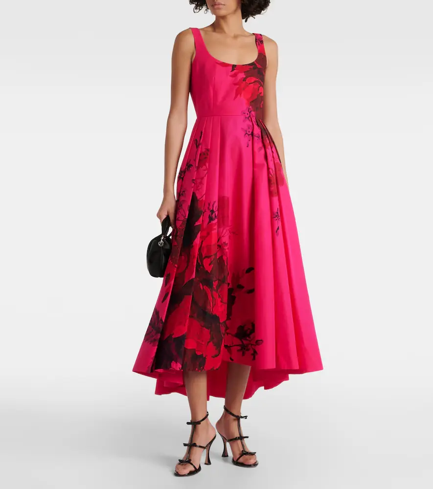 Erdem Floral cotton faille maxi dress | Thumbnail 5