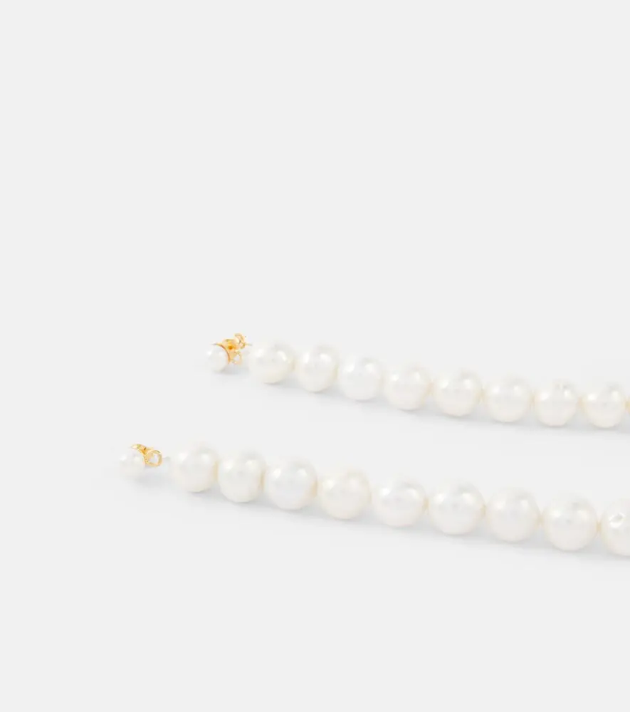 Magda Butrym Pearl drop earrings | Thumbnail 4 Magda Butrym Pearl drop earrings | Thumbnail 4