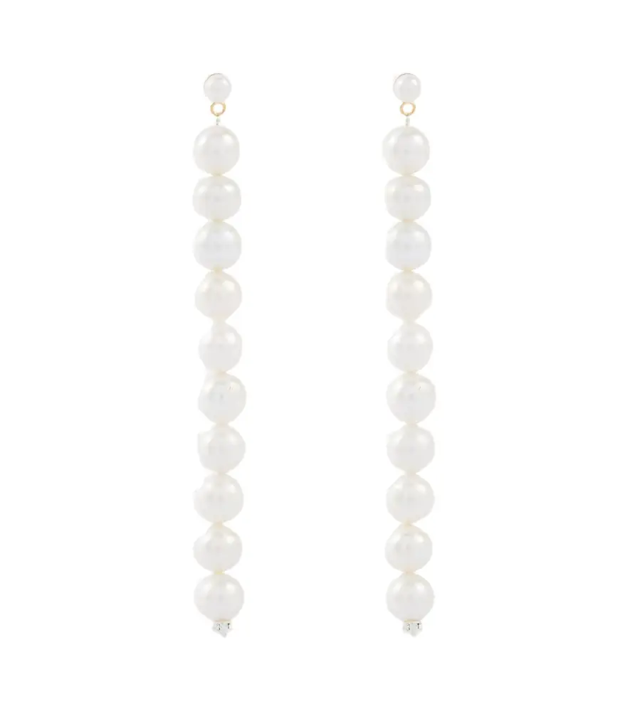 Magda Butrym Pearl drop earrings