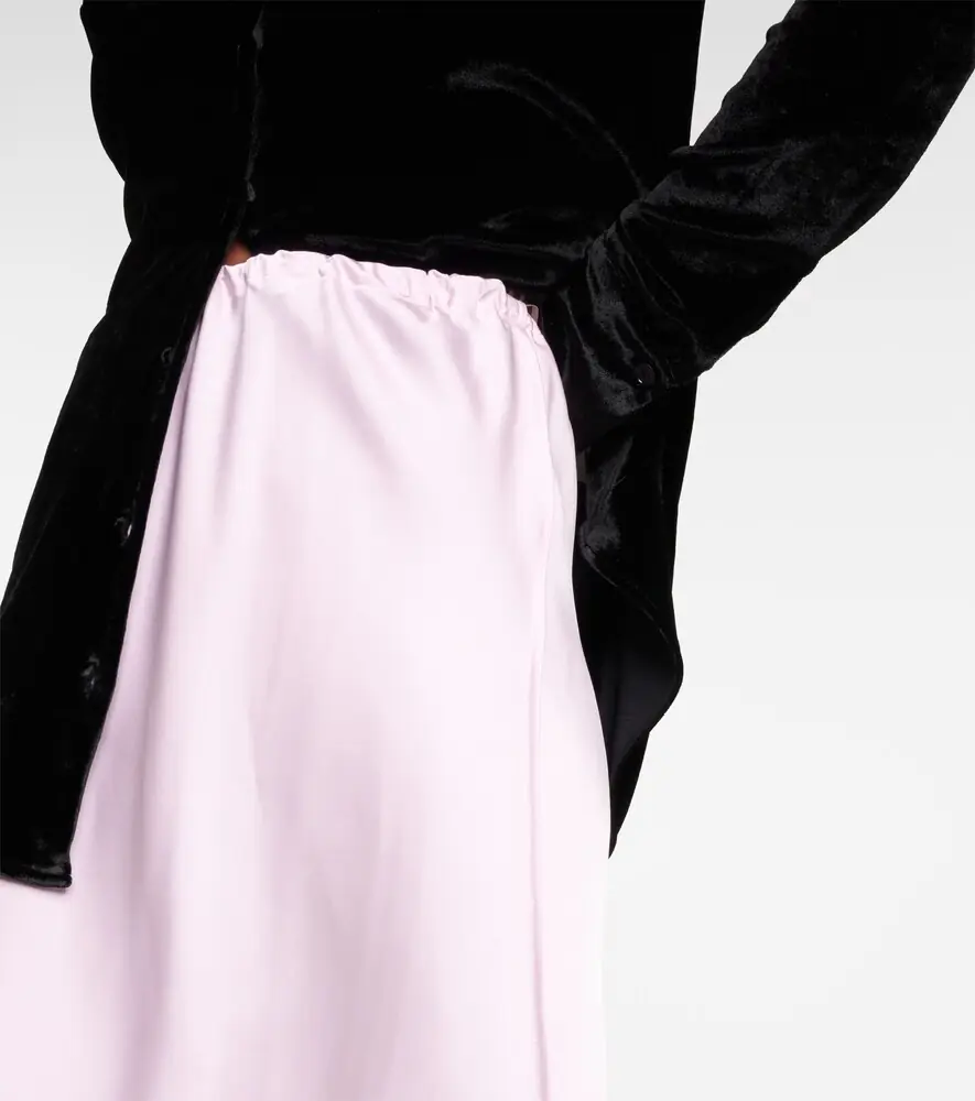 Jil Sander Satin midi skirt | Thumbnail 2 Jil Sander Satin midi skirt | Thumbnail 2