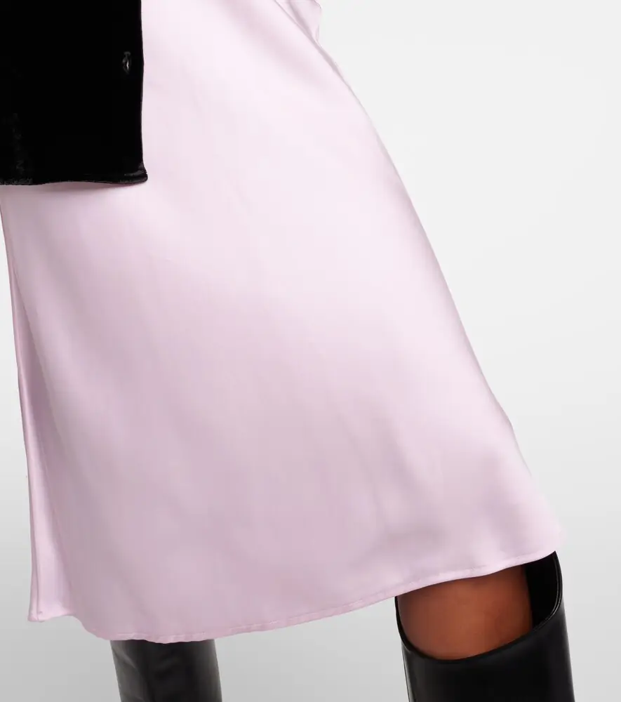 Jil Sander Satin midi skirt | Thumbnail 5 Jil Sander Satin midi skirt | Thumbnail 5