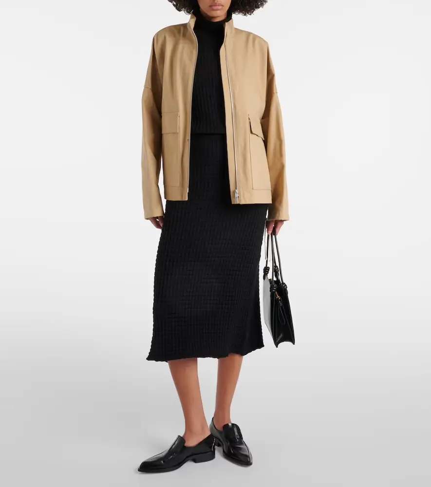 Jil Sander Frayed cotton top | Thumbnail 2 Jil Sander Frayed cotton top | Thumbnail 2