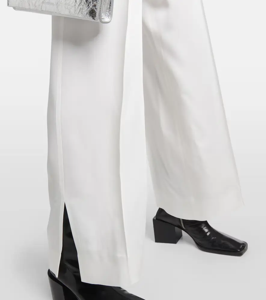 Jil Sander Satin straight pants | Thumbnail 2 Jil Sander Satin straight pants | Thumbnail 2
