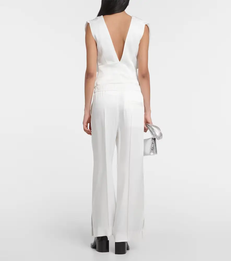 Jil Sander Satin straight pants | Thumbnail 3 Jil Sander Satin straight pants | Thumbnail 3