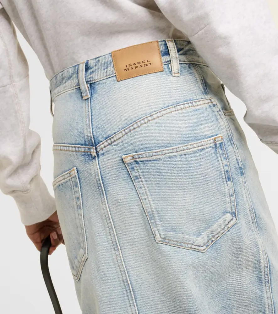 Marant Étoile Vandy denim midi skirt | Thumbnail 2