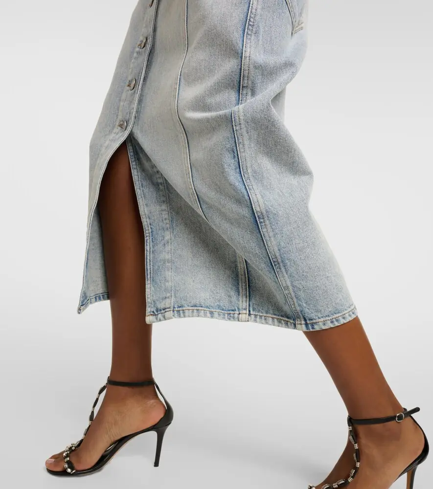Marant Étoile Vandy denim midi skirt | Thumbnail 5