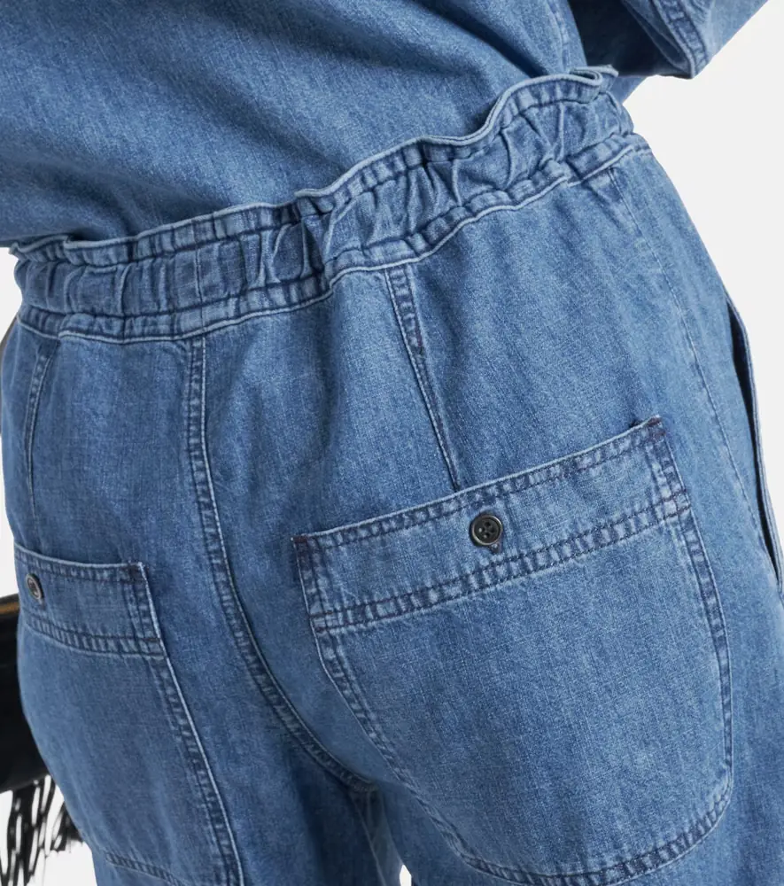 Marant Étoile Ivy mid-rise denim cargo pants | Thumbnail 2