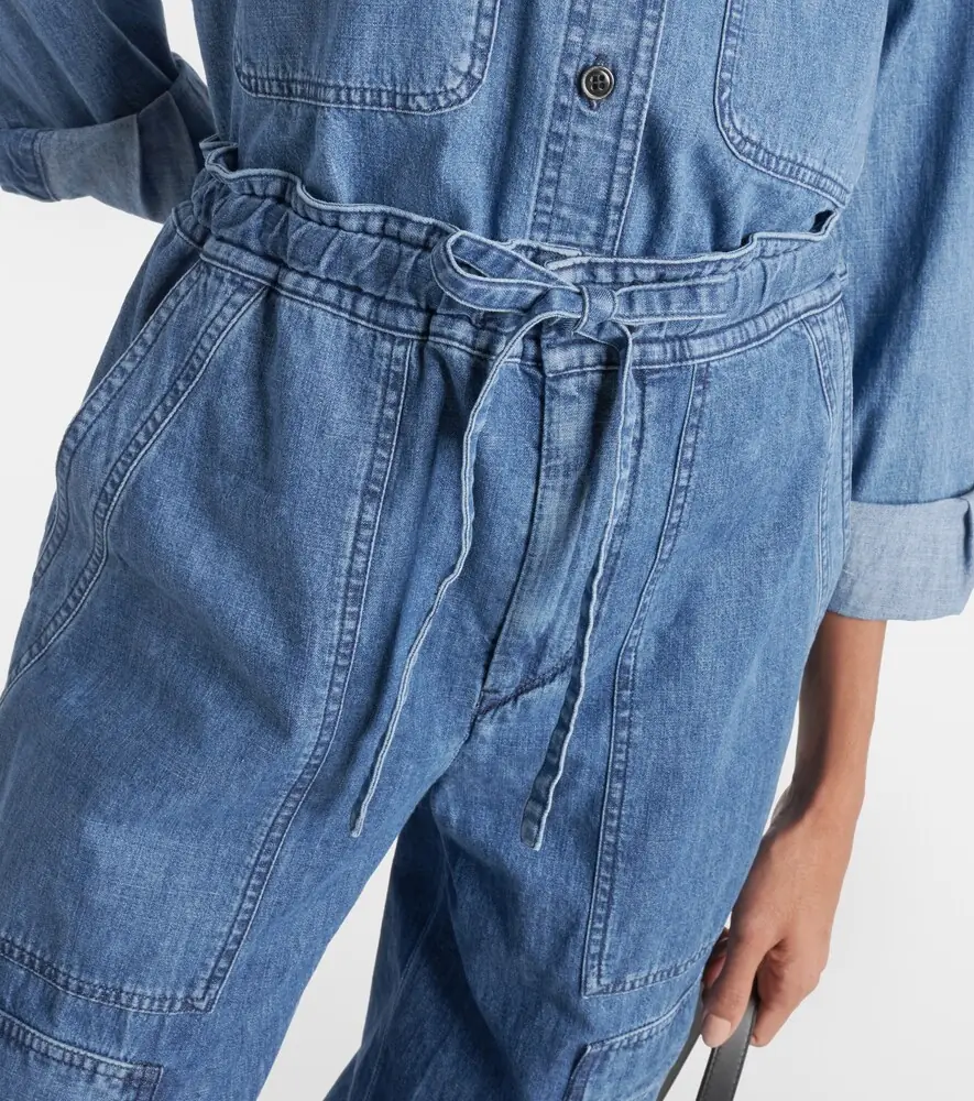 Marant Étoile Ivy mid-rise denim cargo pants | Thumbnail 5