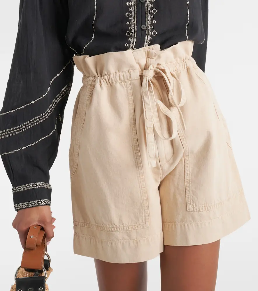Marant Étoile Ipolyte high-rise denim shorts | Thumbnail 2