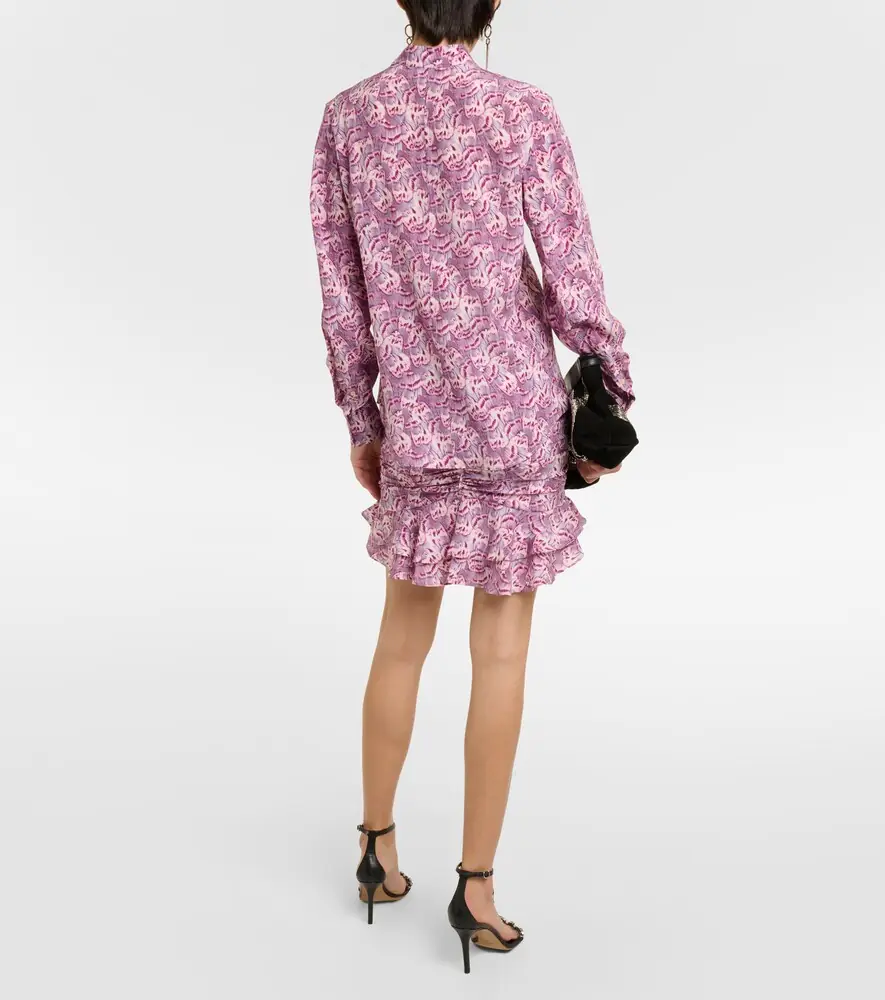 Isabel Marant Ilda printed silk-blend blouse | Thumbnail 4 Isabel Marant Ilda printed silk-blend blouse | Thumbnail 4