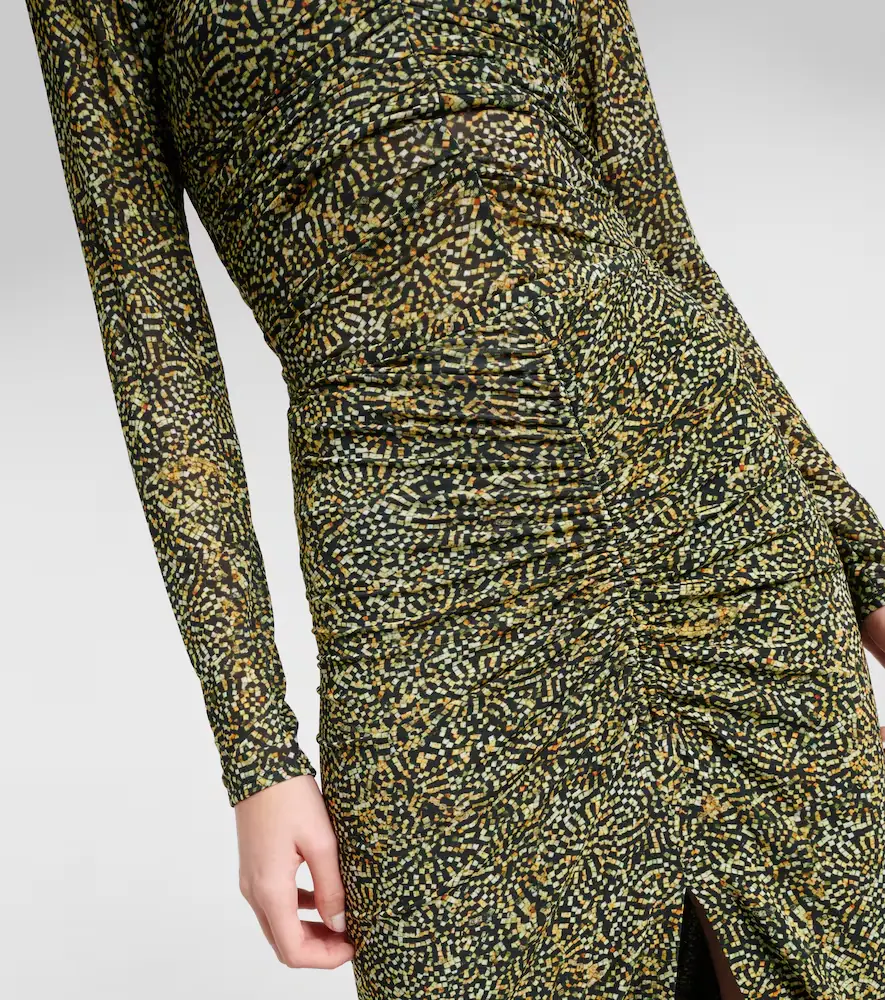 Isabel Marant Draped jersey midi skirt | Thumbnail 2