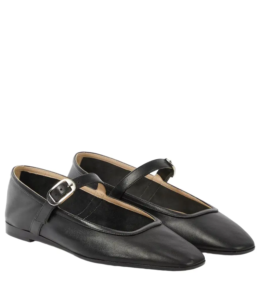 Le Monde Beryl Le Monde Béryl Leather Mary Jane ballet flats | Image 1 Le Monde Beryl Le Monde Béryl Leather Mary Jane ballet flats | Image 1