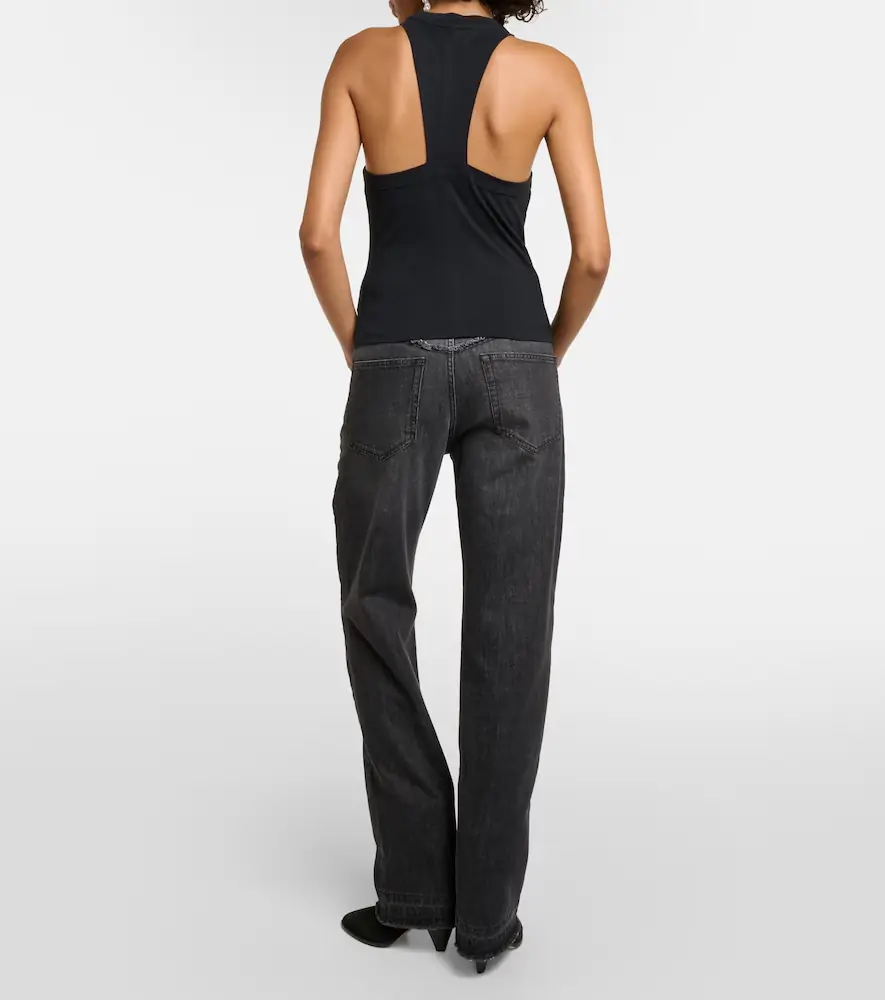 Isabel Marant Zineba cotton jersey top | Thumbnail 4