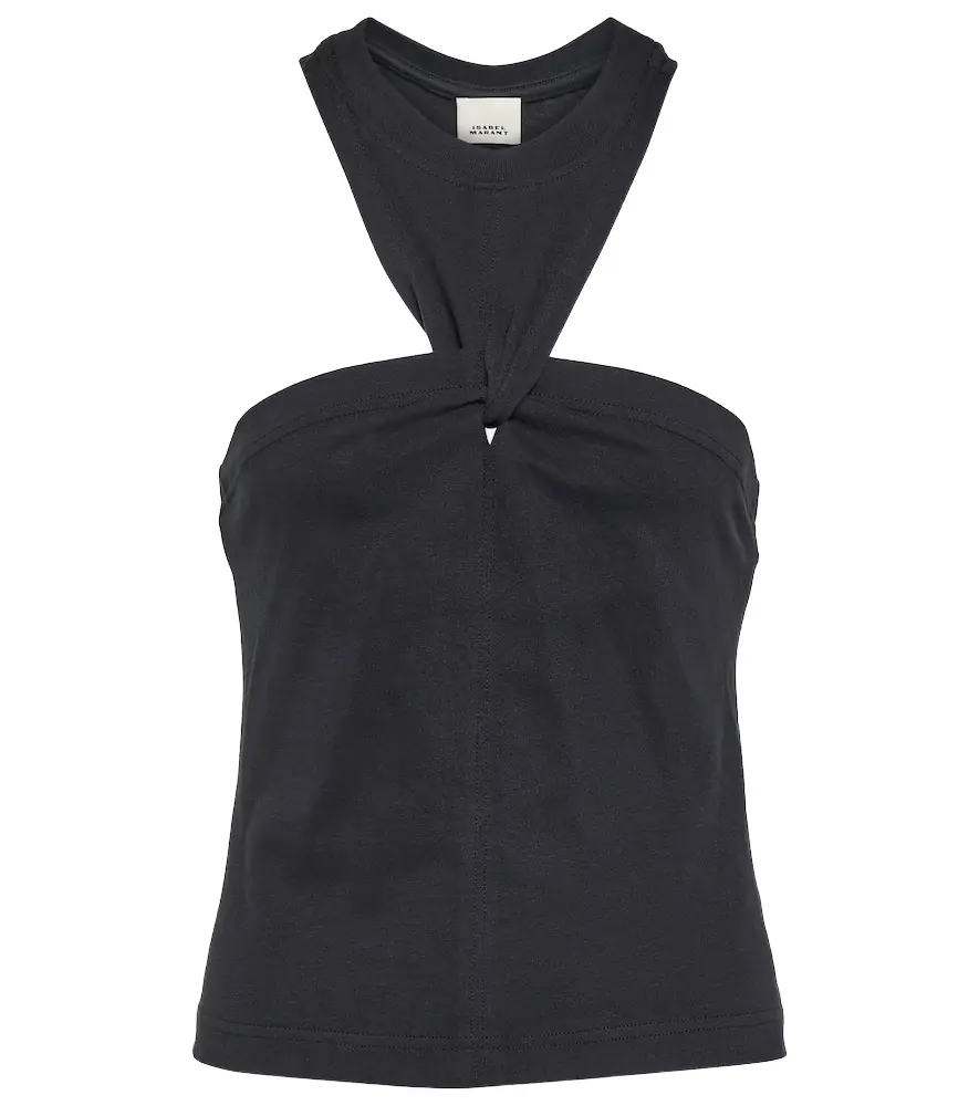 Isabel Marant Zineba cotton jersey top
