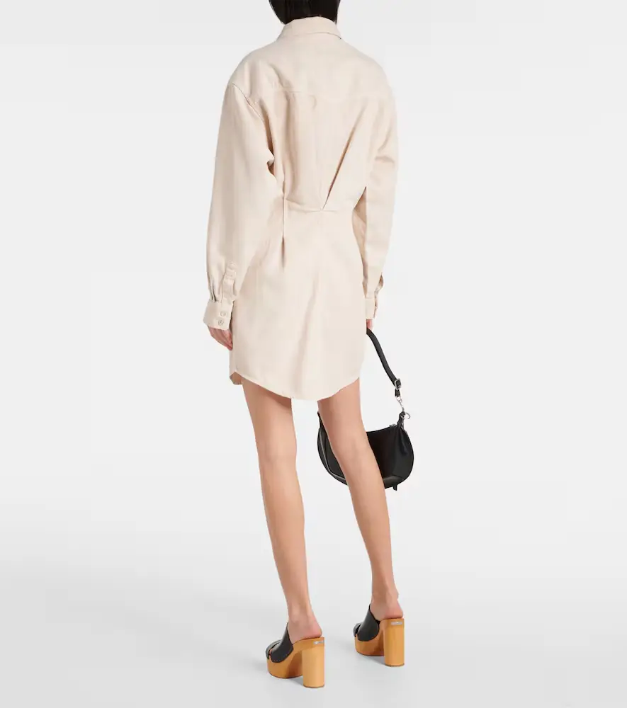 Isabel Marant Liliko twill shirt dress | Thumbnail 6 Isabel Marant Liliko twill shirt dress | Thumbnail 6