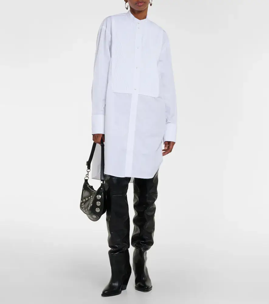 Isabel Marant Ruffled cotton shirt | Thumbnail 3 Isabel Marant Ruffled cotton shirt | Thumbnail 3