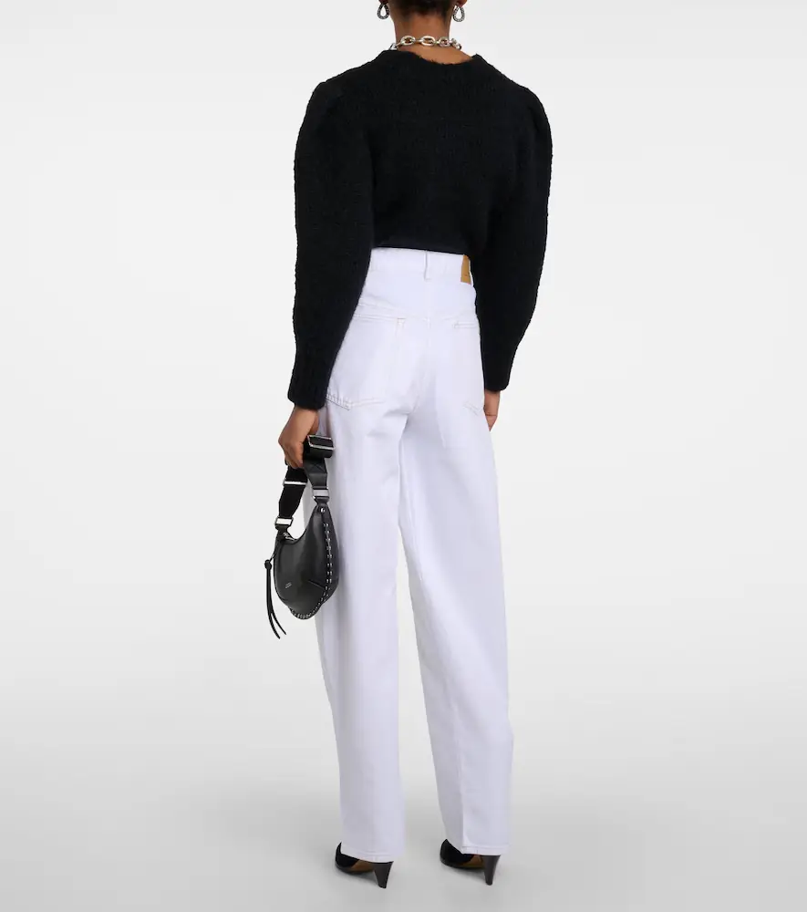 Isabel Marant Vetan high-rise wide-leg jeans | Thumbnail 4 Isabel Marant Vetan high-rise wide-leg jeans | Thumbnail 4