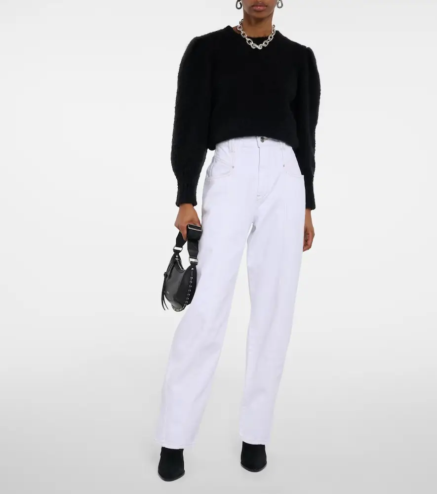 Isabel Marant Vetan high-rise wide-leg jeans | Thumbnail 5 Isabel Marant Vetan high-rise wide-leg jeans | Thumbnail 5