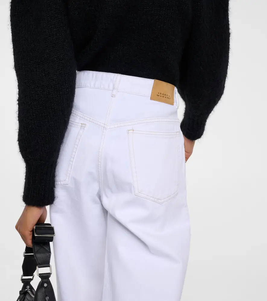 Isabel Marant Vetan high-rise wide-leg jeans | Thumbnail 6 Isabel Marant Vetan high-rise wide-leg jeans | Thumbnail 6