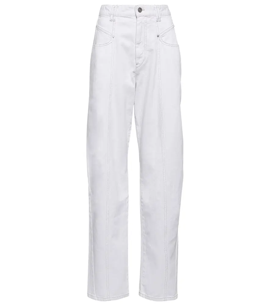 Isabel Marant Vetan high-rise wide-leg jeans