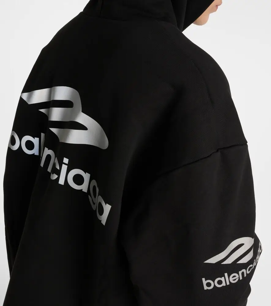 Balenciaga 3B Sports Icon technical hoodie | Thumbnail 2