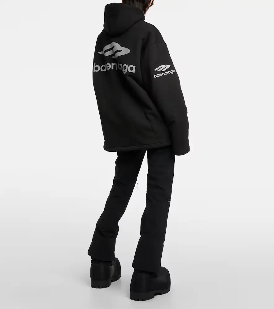 Balenciaga 3B Sports Icon technical hoodie | Thumbnail 3