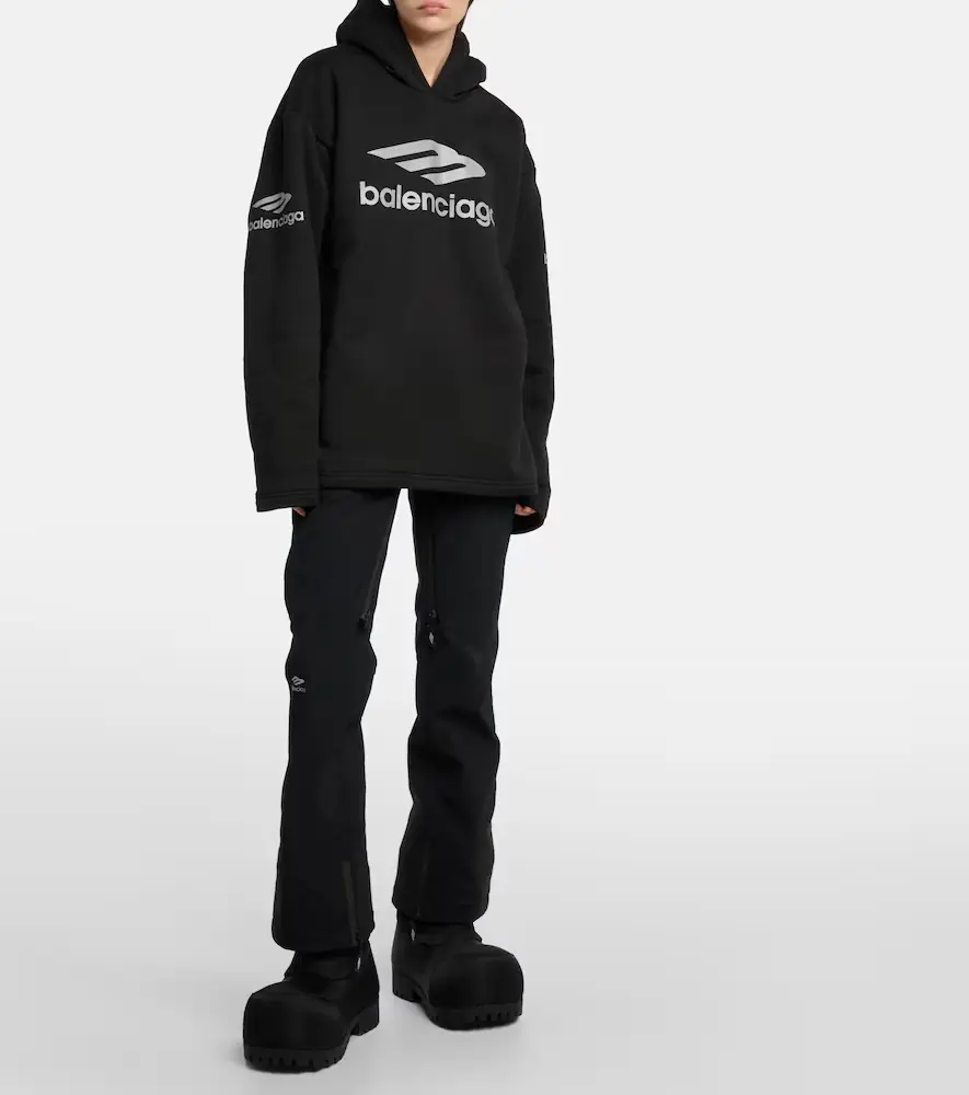 Balenciaga 3B Sports Icon technical hoodie | Thumbnail 5