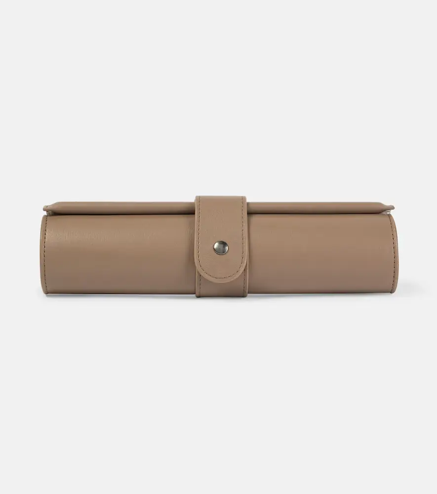 Brunello Cucinelli Portable leather backgammon set | Thumbnail 3