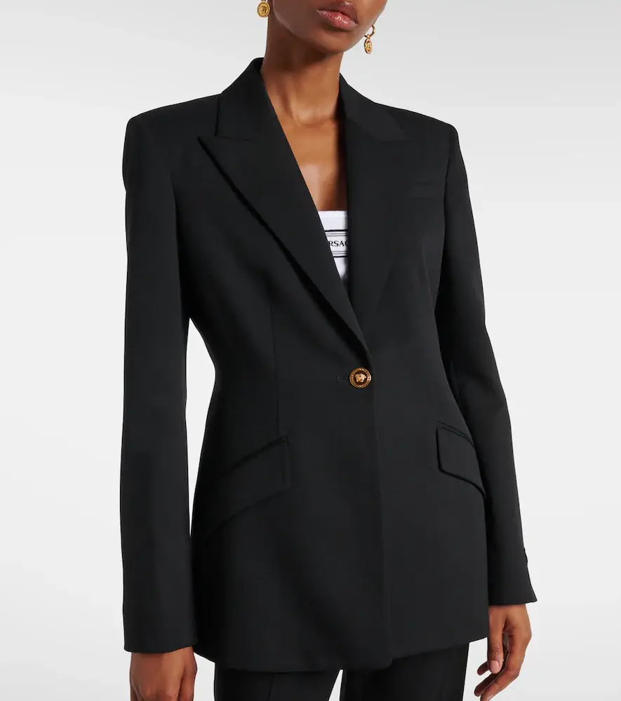 Versace Wool-blend blazer | Thumbnail 3 Versace Wool-blend blazer | Thumbnail 3