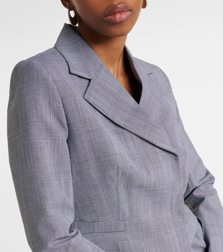 Coperni Prince of Wales virgin wool blazer | Thumbnail 5 Coperni Prince of Wales virgin wool blazer | Thumbnail 5