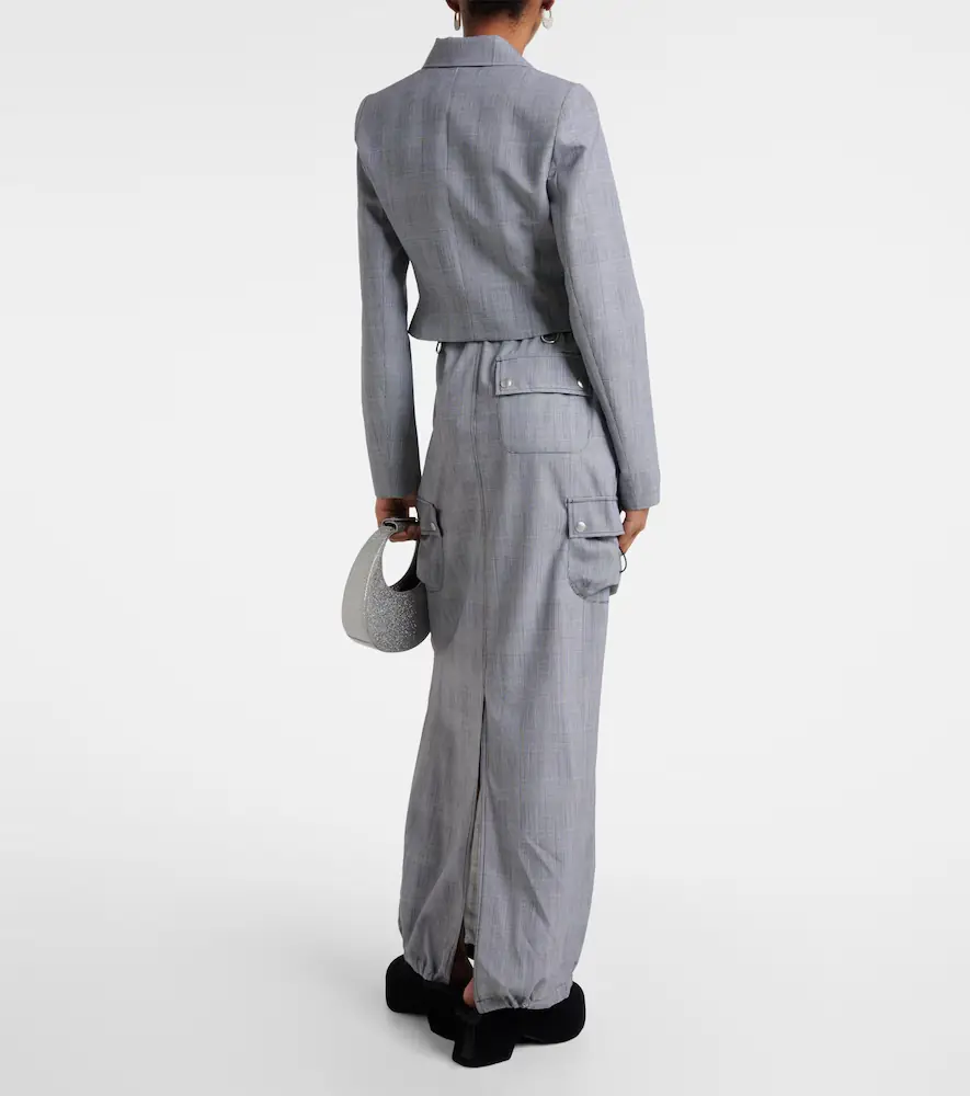 Coperni Prince of Wales virgin wool blazer | Thumbnail 6 Coperni Prince of Wales virgin wool blazer | Thumbnail 6