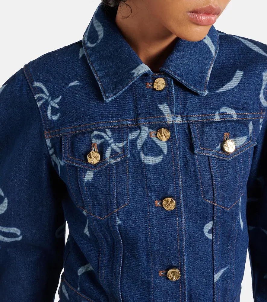 Nina Ricci Printed denim jacket | Thumbnail 4