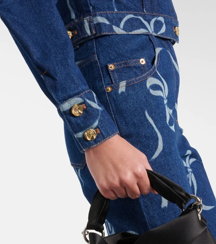Nina Ricci Printed denim jacket | Thumbnail 5