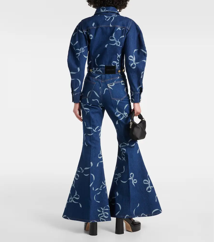 Nina Ricci Printed denim jacket | Thumbnail 6